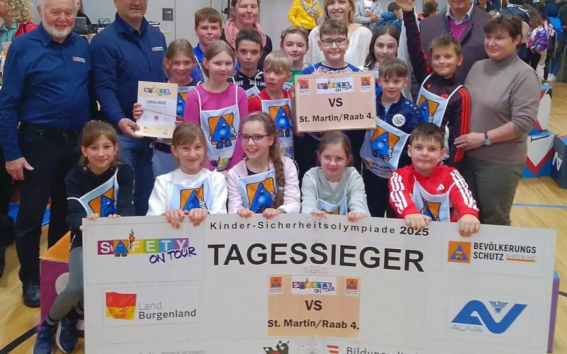 Spannung, Spiel und Sicherheit: SAFETY-Tour 2025 in Neuberg